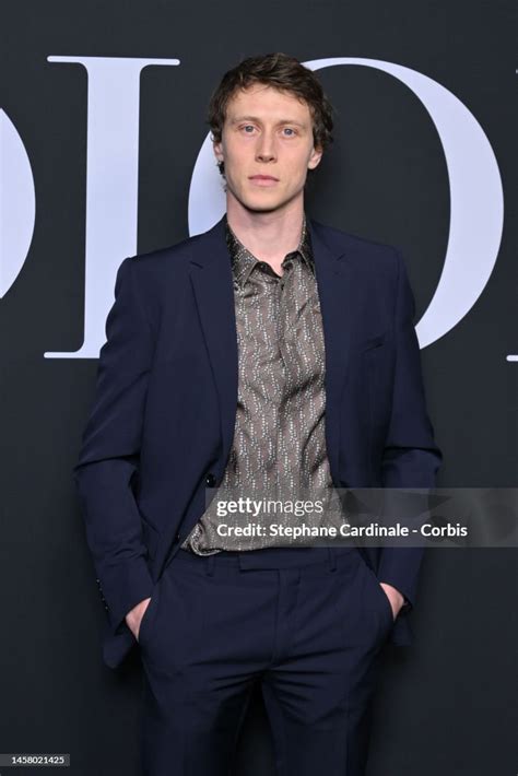 george mackay dior|George MacKay attends the Dior Homme Menswear Fall.